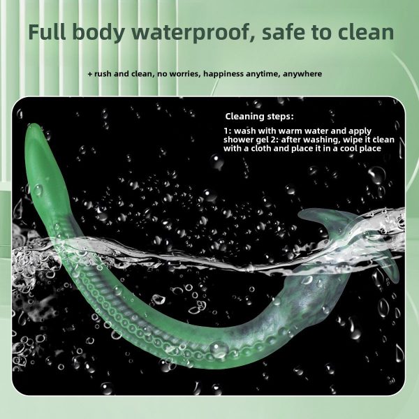 6_39265241-65ff-40ba-a576-ef586a909c3c.jpg Dark green eel, suitable for both vaginal and anal use