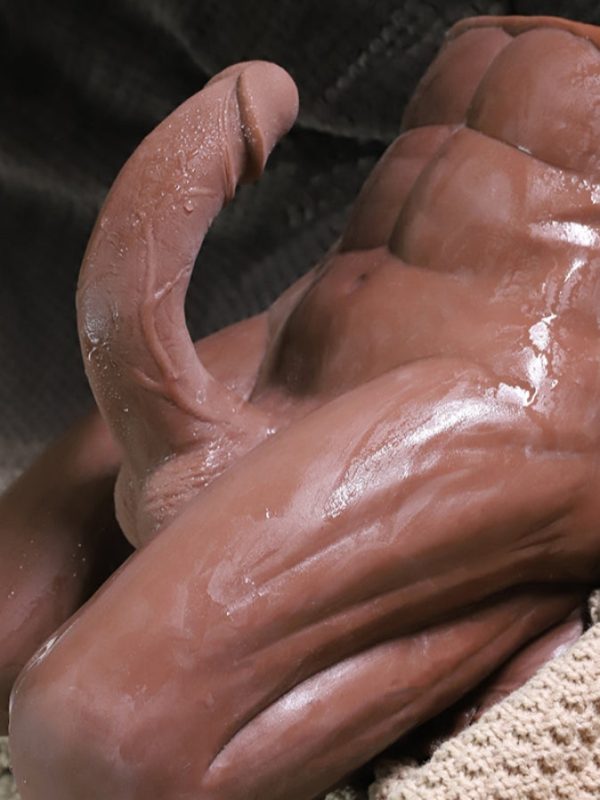 Free Shipping丨Half-body Male Doll with 7.5 inch Dildo