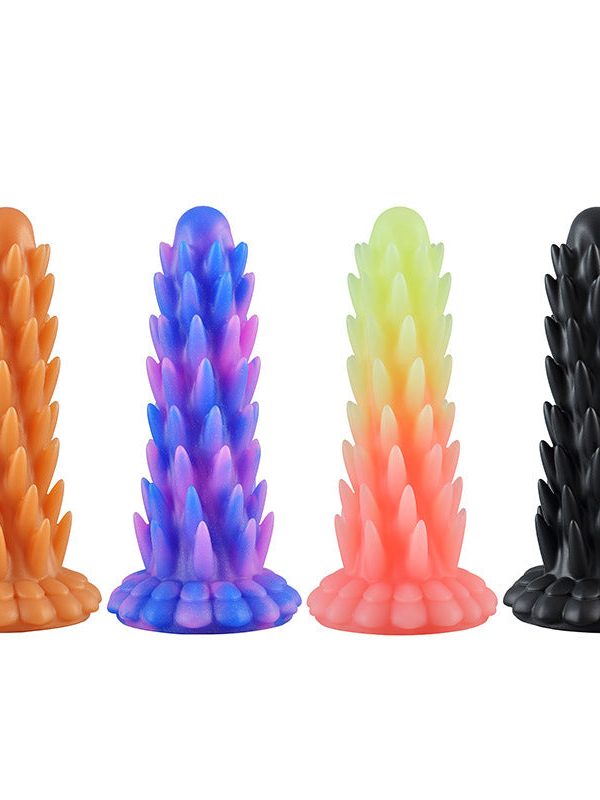 Free shipping丨Colorful Noctilucent Dildo with Strong Suction Cup, Adult Toy for Women