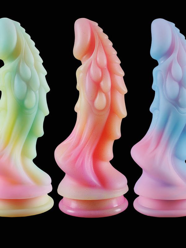 Free shipping丨Colorful Dragon-Shape Dildo with Strong Suction Cup, Adult Toy for Women