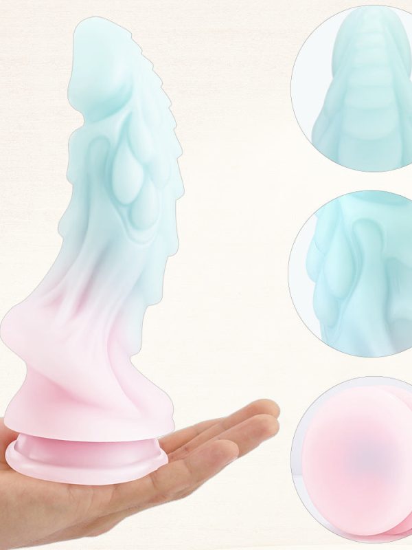 Free shipping丨Colorful Noctilucent Dildo with Strong Suction Cup, Adult Toy for Women