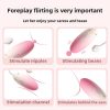 Mianmian jumping egg gradual change remote control vibration small double soft female masturbator